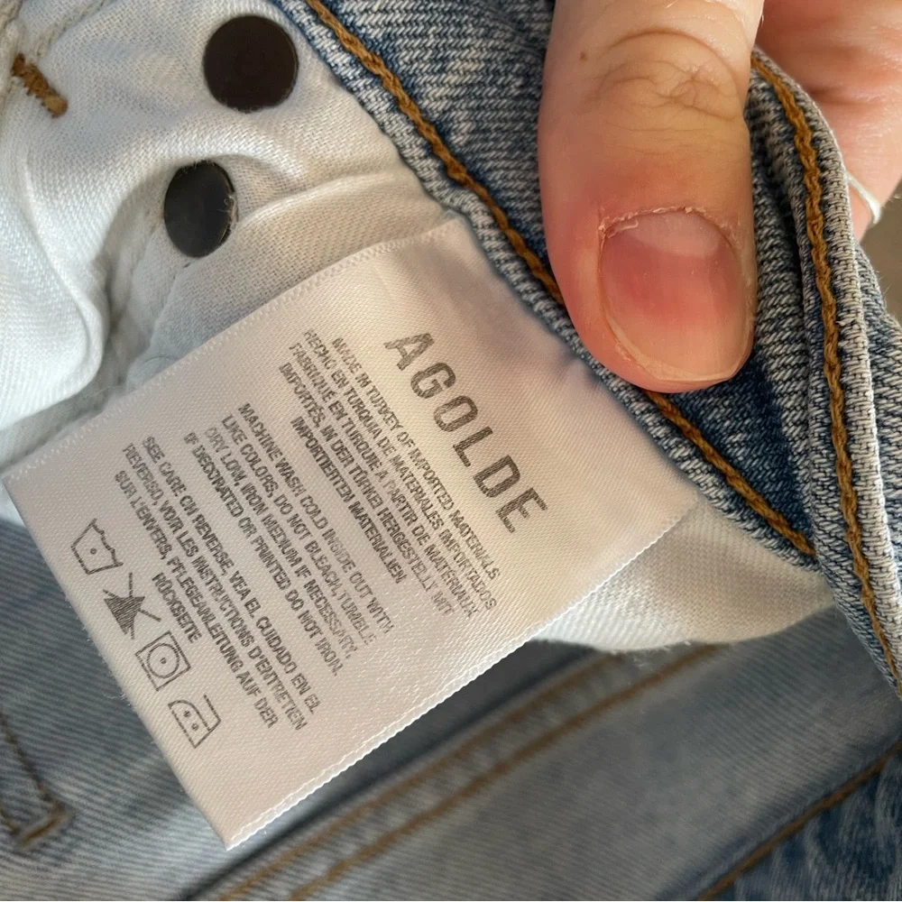 Agolde Merrel midrise straight leg women’s jeans size 26